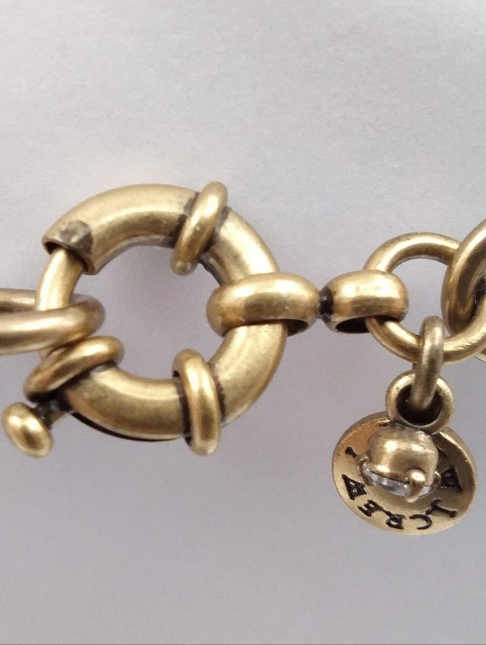 J. Crew Rhinestones Key Lime Accents Statement Necklace